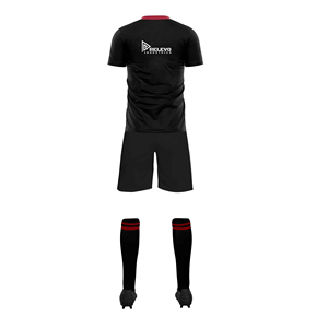 Conjunto de Uniforme de Fútbol Personalizable Unisex de Secado Rápido para Hombre y Jóvenes, Tela Sublimada con Nombre Personalizado - Product Image 2