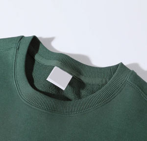 Sweat-shirts pour hommes en coton molletonné, solides, pour l'automne, en gros, directement de l'usine, bon marché, coupe-vent, respirants, pour le sport et le quotidien - Product Image 4