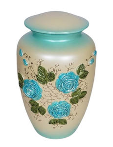 New Arrival Latest Design Wholesale Decorative Metal Cremation Urn <b>Memorial</b> Urn with Polished Design at wholesale price - Product Image 3