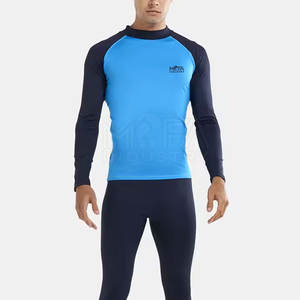 Rash Guard personnalisé OEM pour hommes, chemise de surf et de natation avec protection solaire Rash Guard à vendre - Product Image 5