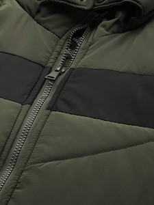 Nouveaux vêtements d'hiver pour hommes personnalisés Bomber de plein air porter des manteaux de mode Ski Down Puffer Softshell Shearling réversible Bomber Jackets - Product Image 2