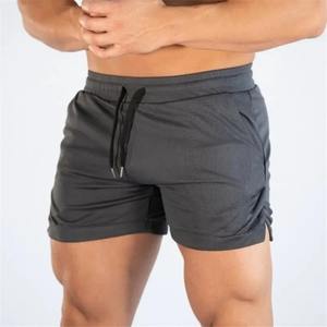 New for <b>Men</b> Summer Trend <b>Men's</b> Sport 2024 Mesh Breathable Drawstring Solid Color Slim Beach Running <b>Shorts</b> - Product Image 4
