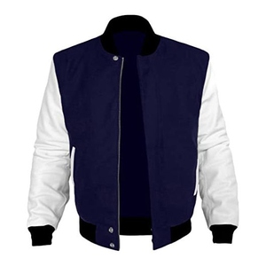 Chaquetas Varsity Personalizadas para Hombre, Casuales de Invierno, Impermeables, Transpirables, con Logotipo Bordado en la Parte Delantera, Impresión Personalizada, Venta al Por Mayor, Mejor Calidad - Product Image 3