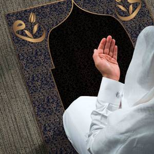 Alfombra de Oración Islámica: Decoración de Mezquita Impresa en 3D, Alfombra Delgada No Tejida - Product Image 2