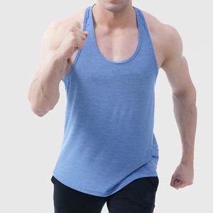 Haute qualité 180g coton lourd sans manches débardeurs Style décontracté respirant séchage rapide été gilet hommes débardeurs à vendre - Product Image 1