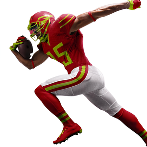 Ensemble de maillots de football américain personnalisés pour adultes, style streetwear, séchage rapide, vêtements d'entraînement en polyester - Product Image 3