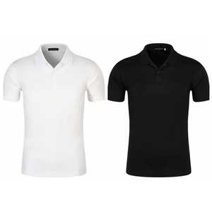 T-shirts en tricot formels pour hommes 100% coton respirant Commandes en gros personnalisées pour les vêtements de sport, de gym et de mode - Product Image 2
