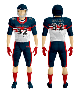 Conjunto de Uniforme de Fútbol Americano Personalizado 2025 para Adultos, Tela Ecológica, Servicio OEM, Colores y Logotipos Personalizados - Product Image 3