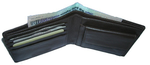 Portefeuille pour homme en cuir véritable personnalisé et personnalisable - Product Image 2