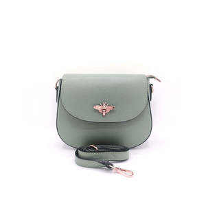 Borsa a Tracolla Strutturata in Vera Pelle Dollar - Made in Italy - Art. 24010 - Product Image 2