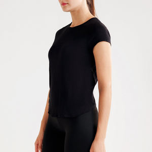 Venta al por mayor de camisetas de algodón para mujer, camisetas elegantes e informales, proveedores de moda, fabricantes ODM, ropa - Product Image 2