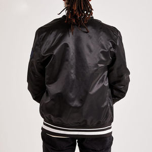 Veste en satin slim fit pour homme, vestes 2026, vestes 2025, vestes personnalisées, bomber léger brillant, boutons-pression, streetwear, manteau neuf - Product Image 6