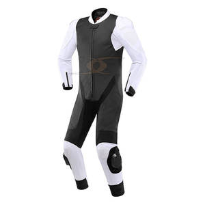 Traje de motorista de cuero con logotipo personalizado 2024 para adultos, ropa deportiva de carreras de talla XL de alta calidad con Motor cómodo, MOQ bajo - Product Image 6
