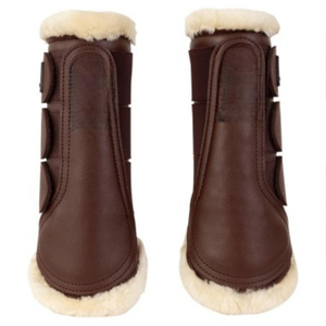 Botas de Protección para Caballos, Fabricadas en Pakistán, con Acolchado Protector que Absorbe los Impactos, Soporte Completo para Tendones y Menudillos, Duraderas y Cómodas - Product Image 4