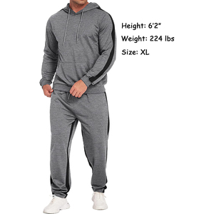 Conjuntos de joggers personalizados, chándal, ropa deportiva para hombre, conjuntos de ropa de entrenamiento, gimnasio, chándal cómodo para hombre, OEM/ODM - Product Image 4