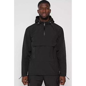 Best Material Polyester Nylon <b>Men</b> Slim Fit Windbreaker Suit Set Long Sleeve <b>Shorts</b> for Summer Front Logo Breathable Best Sale - Product Image 2