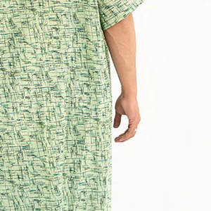 เครื่องแบบพยาบาลสำหรับผู้ป่วยผ้าโพลีเอสเตอร์/ ผ้าฝ้ายถักสบาย - Product Image 5