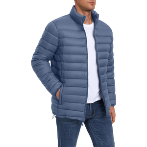 <b>Lightweight</b> Quilted Winter Warm Puffer Jacket for Men <b>Women</b> Woolen Windproof Waterproof Outdoor <b>Coat</b> Winter Jacket Supplier - Product Image 4