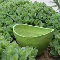 Pot de jardin d'intérieur et d'extérieur de haute qualité, imitant la céramique, en plastique, pour fleurs, qualité supérieure, pots et jardinières pour fleurs d'extérieur