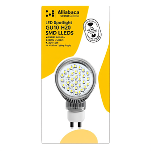 <b>LED</b> Spotlight GU10 H20 <b>SMD</b> 30 <b>SMD</b> <b>LEDs</b> 6000k 120lm 120 230V/1.3W White for Outdoor Lighting Supply - Product Image 2