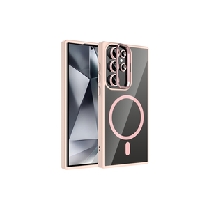 Funda de Silicona Compatible con MagSafe de la Serie Etro N7TH Premium para Samsung Galaxy S24 Ultra con Soporte y Protector de Lente de Cámara - Product Image 2