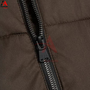 Veste matelassée coupe-vent résistante à l'eau pour hommes manteau matelassé à capuche chaud d'hiver avec fermeture à glissière vêtements d'extérieur isolés au printemps - Product Image 2