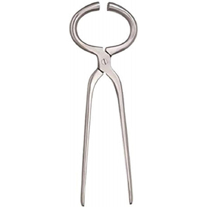 Probador de pezuña de herrador de acero inoxidable, herramienta de cuidado de pezuña veterinaria de alta resistencia para caballos, ganado, detección de presión del dolor - Product Image 1