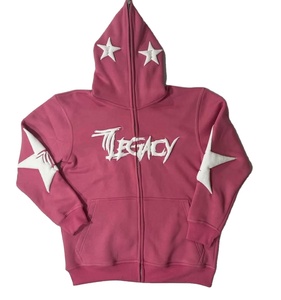 Sudadera con Capucha de Diseño Moderno, Nueva Llegada, Calidad Premium, Estampado Puff, Estilos Unisex, Personalizable, Cremallera Completa, Precio Responsable - Product Image 1