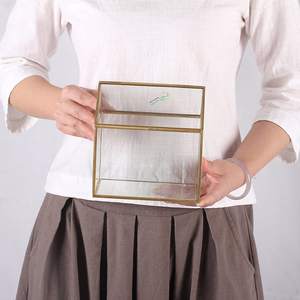 Reinforced Glass Terrarium <b>Planter</b> Geometric Shape Modern Tabletop Terrarium <b>Planter</b> Centerpiece <b>Succulents</b> Cacti Air Plants Box - Product Image 5