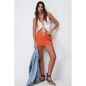 Mini Shorts de Encaje Tejido - Product Image 5