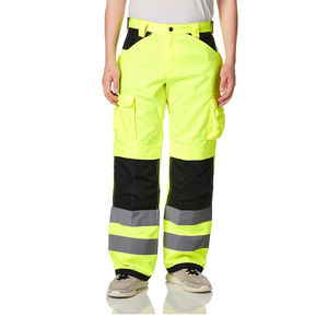 Meilleure vente de pantalon haute visibilité matériau souple respirant vêtements actifs prix bon marché OEM service vêtements de travail durable pantalon haute visibilité - Product Image 1