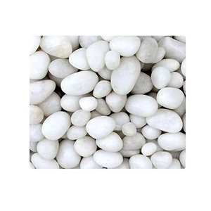 Offre Spéciale galets de galets blancs polis Style de conception industrielle Pierre naturelle Meilleur prix pour une utilisation paysagère - Product Image 4