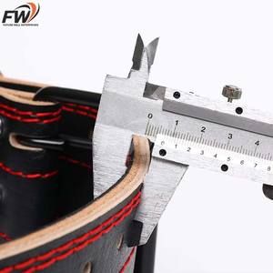 Cinturón de Cuero Personalizable de Alta Calidad para Levantamiento de Pesas, Gimnasio, Fitness, Culturismo y Powerlifting con Diseño de Logotipo Personalizado - Product Image 5