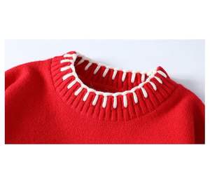 Custom LOGO OEM & ODM <b>Men</b> Sweater Pullover Knitwear Letter Streetwear Long Sleeve Crew Neck <b>Knit</b> Winter Knitted Sweater for <b>Men</b> - Product Image 5