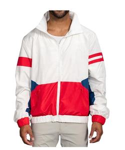 Chaqueta Cortavientos Impermeable de Fútbol para Hombre, Chaqueta Anorak de Nailon Transpirable con Logotipo Personalizado al por Mayor - Product Image 1