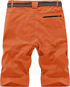 100% coton Camouflage Cargo Shorts pour hommes en plein air athlétique plaine poche haute rue Style solide personnalisable couleur peignée - Product Image 2