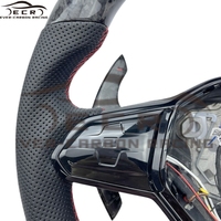Ever-Carbon Racing ECR Volant en fibre de carbone forgé de haute qualité avec LED pour VW Golf 8