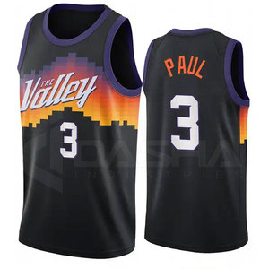 Personalizado al por mayor barato 100% telas de poliéster Logotipo de alta calidad para los hombres sublimado Reversible uniforme de baloncesto conjunto de camisetas - Product Image 1