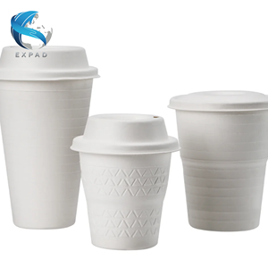 Gobelets à bagasse compostables pour mode de vie sans plastique - Product Image 2