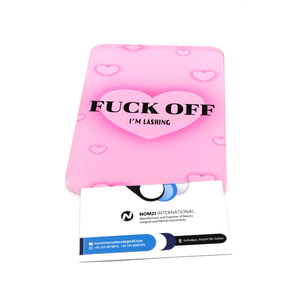 2024 nouveau Durable Logo Personnalisé Plateaux En Verre Longue Taille Acrylique Lash Tile Plateau Cils Extension Titulaire Palette Plateau En Gros - Product Image 3