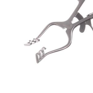 Retractor Manual Autoestático de Acero Inoxidable con 3x4 Dientes, Instrumento Quirúrgico Reutilizable para Exposición de Tejidos en Cirugía General - Product Image 5