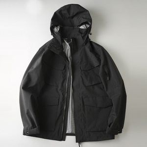 Hombres diseño personalizado rompevientos lluvia chaqueta de invierno Camping ropa de abrigo senderismo Softshell impermeable chaqueta deportiva al aire libre para hombres - Product Image 4