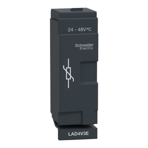 Modulo di Protezione da Sovratensione SCHNEIDER ELECTRIC LAD4V3E TeSys D-24?48 V AC/DC, Dispositivo di Protezione Varistor - Product Image 1