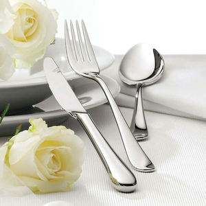 "Manche Jaune Argenterie Couverts En Acier Inoxydable Vaisselle Ustensiles Cuillère Couteau Parfait Pour Fête De Mariage Et À Manger" - Product Image 3