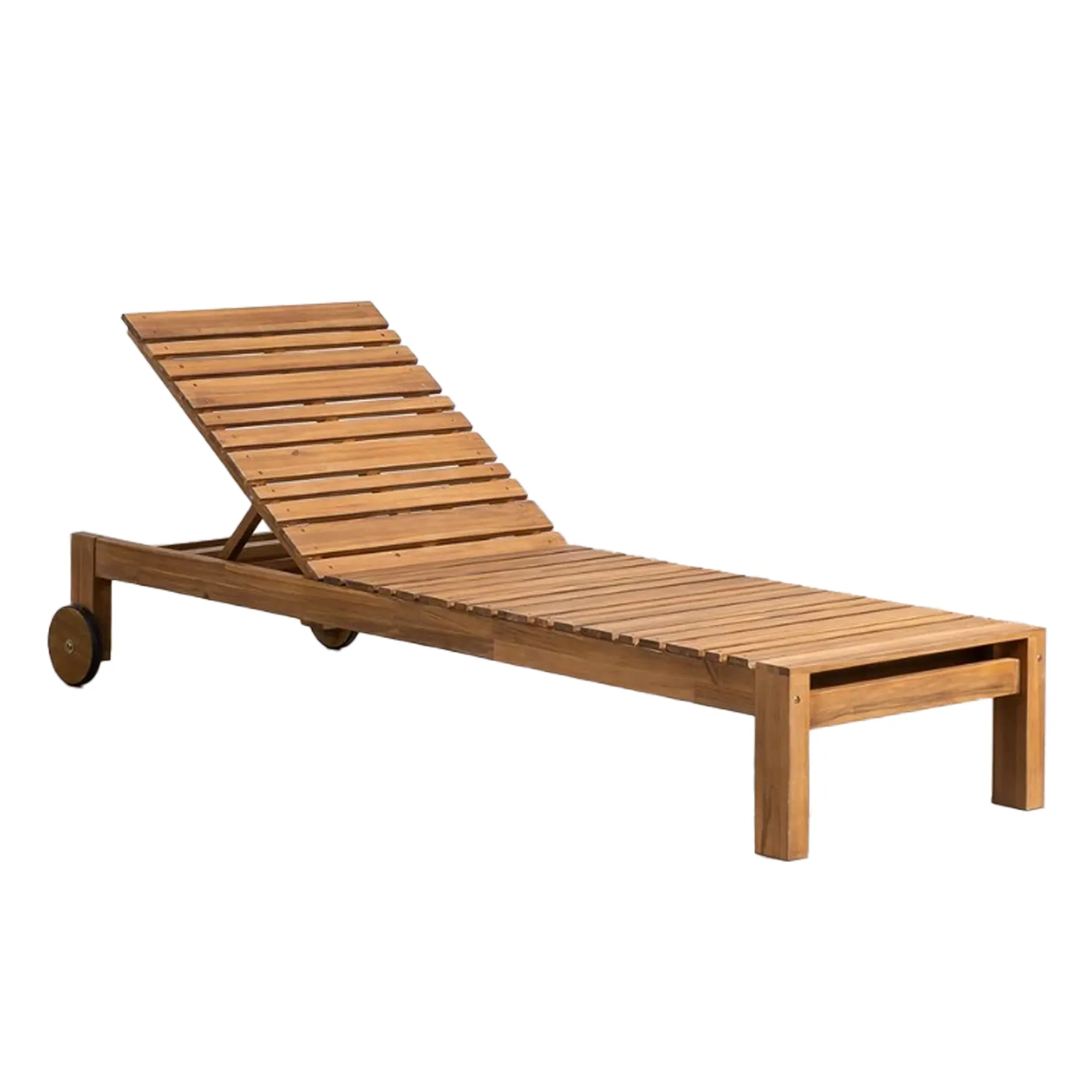 Patio Furniture Tanning Bed On Wheels Exterior Wood Acacia Factory Price Wood Outdoor Furniture Decor Modern Style Vietnam