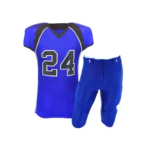 Uniforme de fútbol americano de alta calidad, conjuntos transpirables de manga corta, características de talla grande, precio barato del fabricante, venta al por mayor - Product Image 5