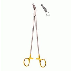 Suministro directo de fábrica, portaagujas de acero inoxidable, portaagujas dentales, fórceps quirúrgicos para uso médico - Product Image 1