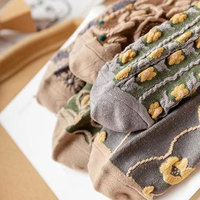 Usine en gros de haute qualité chaussettes décontractées Logo personnalisé imprimé longueur de l'équipage 100% laine tricoté épais respirant séchage rapide quotidien