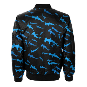 Custom <b>Men's</b> 100% Polyester Bomber <b>Jacket</b> High Quality Winter Casual Horn Button Closure <b>Light</b> New Printed High Street Front - Product Image 2