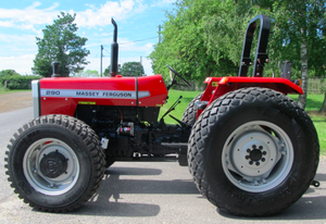 Nouveau tracteur à roues Massey Ferguson MF 290 4WD avec moteur 80 CV et boîte de vitesses, plus de 50 000 heures, livraison gratuite - Product Image 5